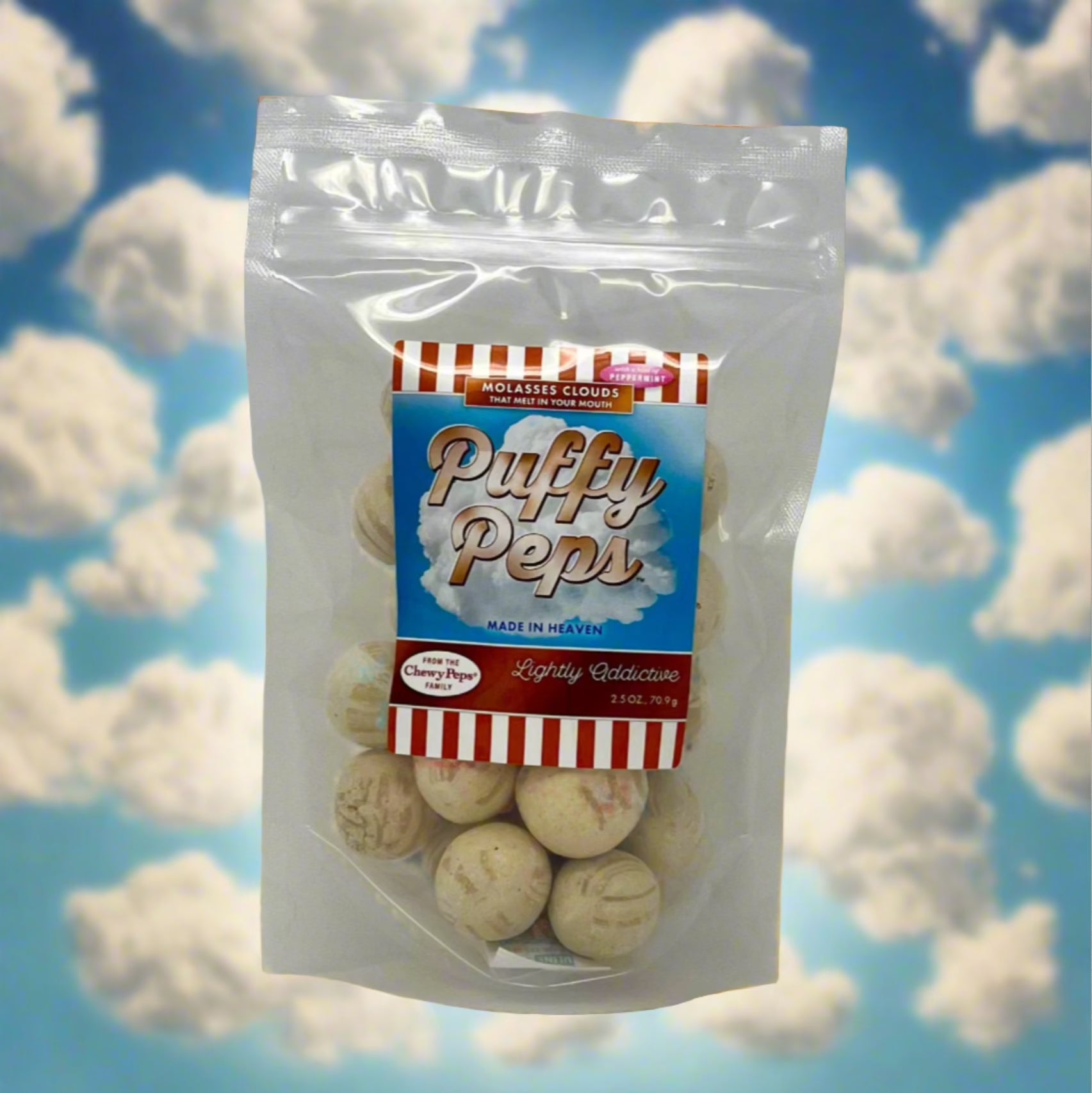 Puffy Peps - Molasses Candy - 2.5oz bag – ChewyPeps