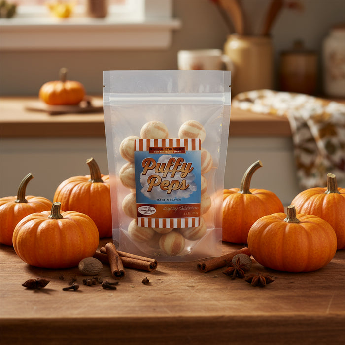 Puffy Peps - Real Pumpkin Spice - 2.5oz bag - NEW PRODUCT!